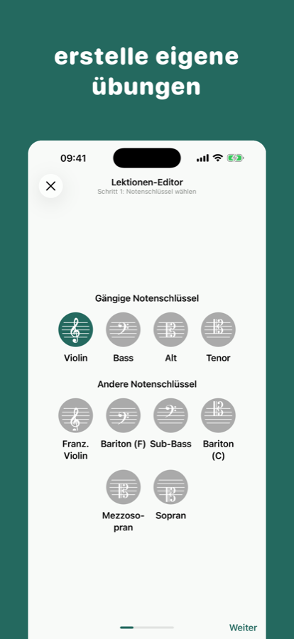 Eigener Übungs-Editor