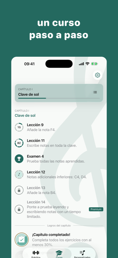 Capítulos del curso guiado